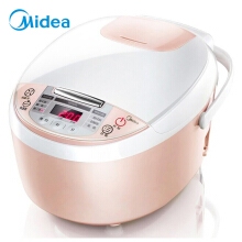 美的（Midea）電飯煲 微壓蒸汽閥 24小時(shí)預(yù)約 黃晶內(nèi)膽3L電飯鍋MB-WFS3018Q